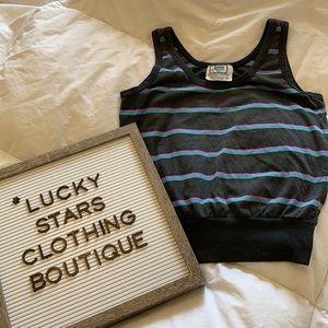 Juniors Banded Bottom Tank